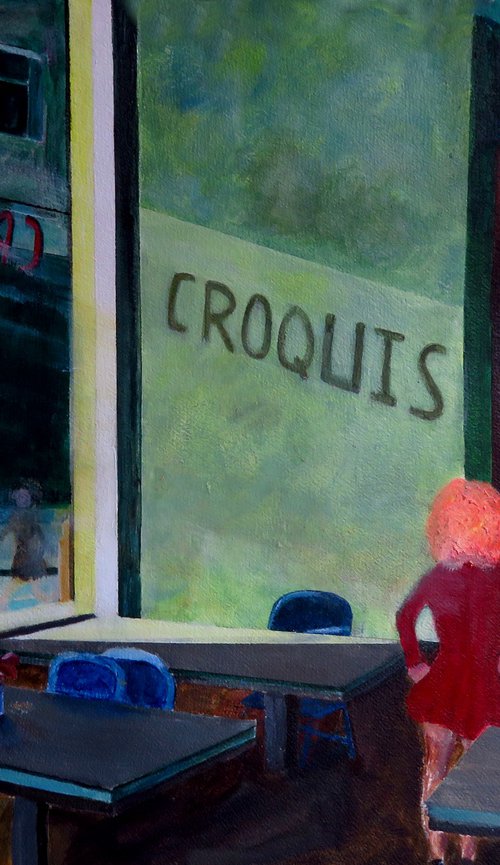 Croquis Cafe by Gary Kirkpatrick