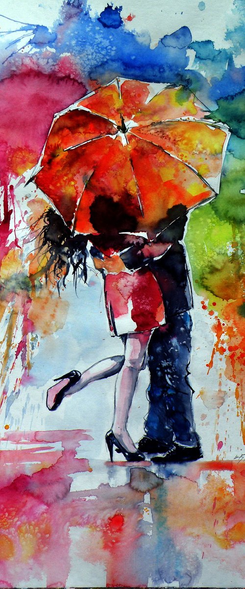Raining and love by Kovács Anna Brigitta