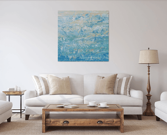 Aqua Light - Abstract Seascape