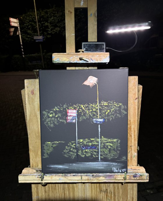 Street Signs in the Dark