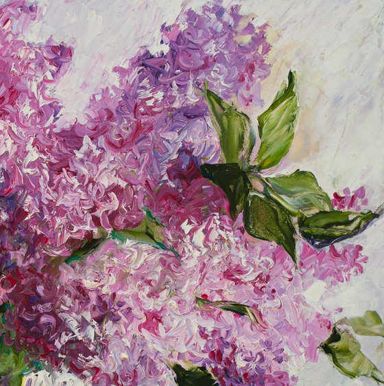 Lilac Laces FRAMED