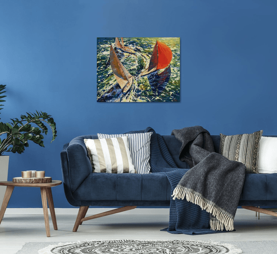 Captive to the waves