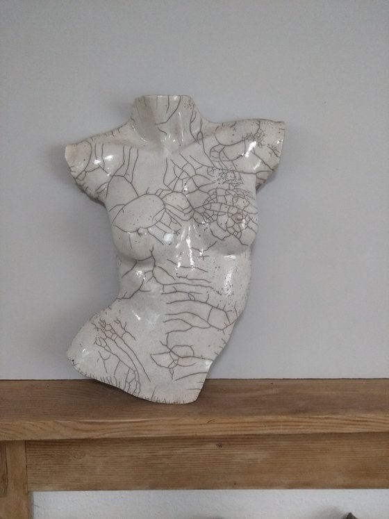 Raku Torso Large 35