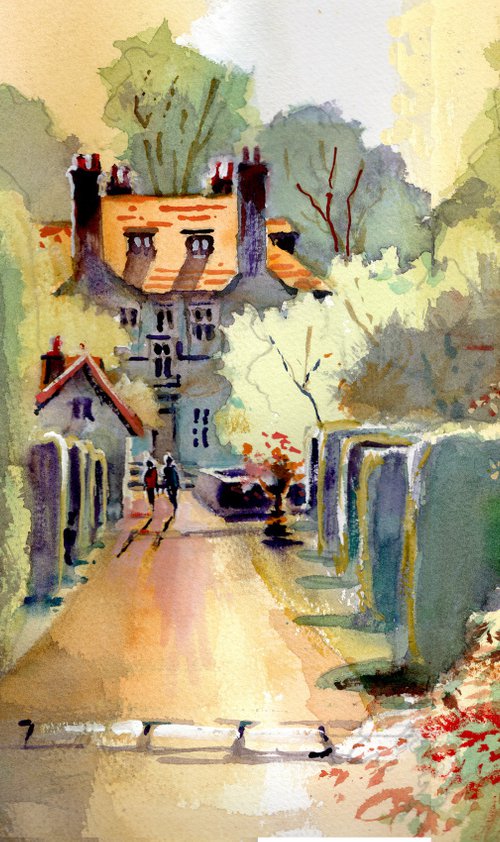 Groombridge Place. Kent. House and Gardens by Peter Day