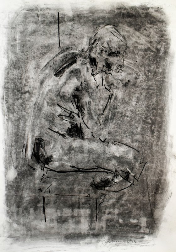Male Nude Study -No 654