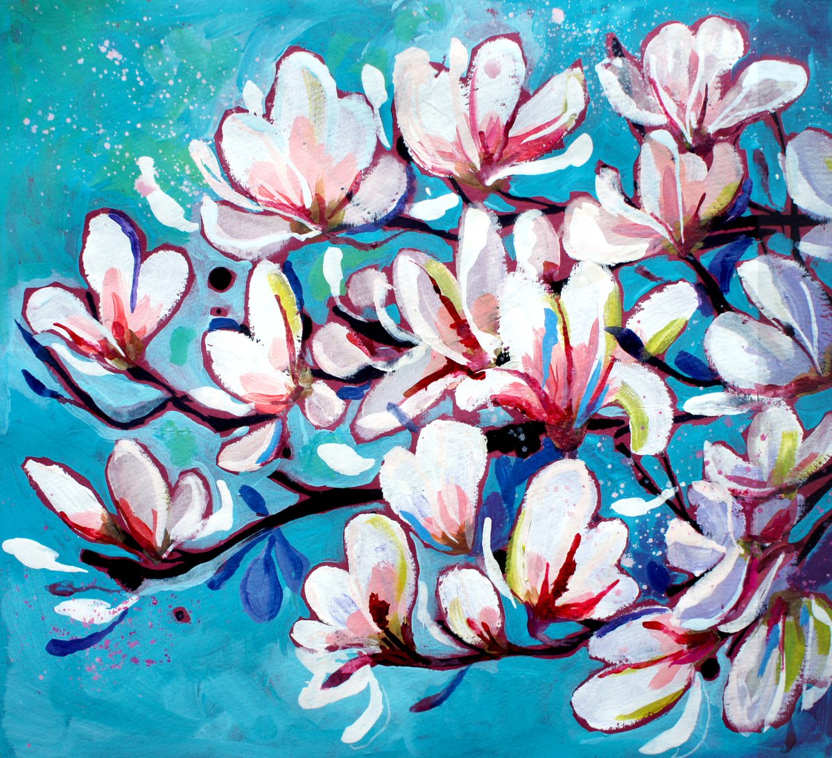 Magnolia Branch by Julia Rigby