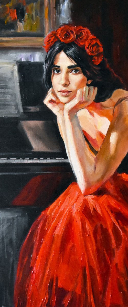 The piano player by Serghei Ghetiu