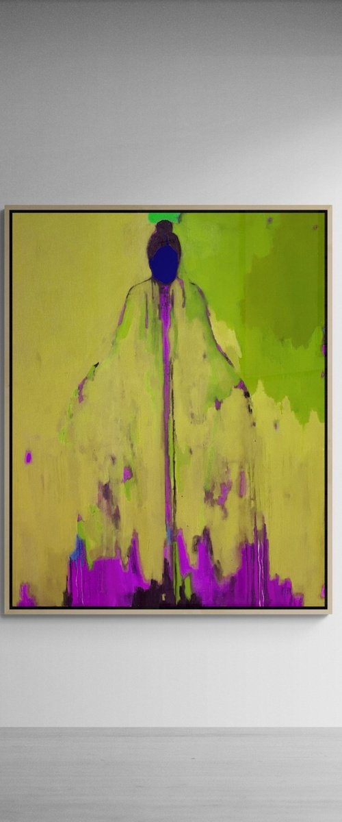 Post-Alienation in Yellow by Gela MIKAVA