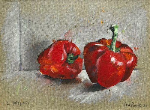 Red Peppers by Luci Power