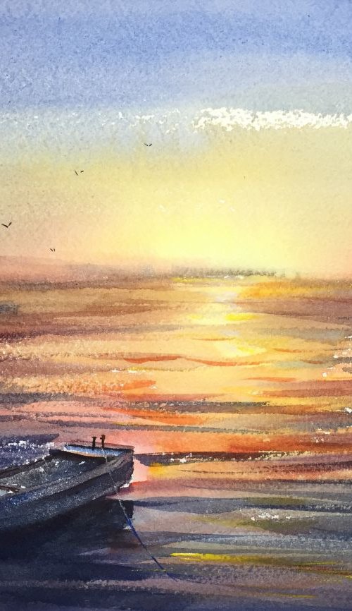 Sunset by Jing Chen