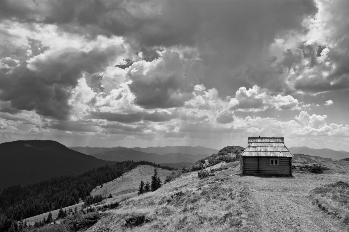 Photorealistic Photograph , Lonely Shelter By Vlad Durniev, 24 X 16, Artwork For Sale On Artfinder