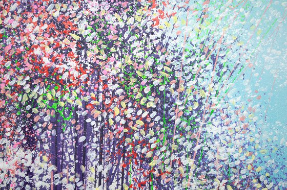 Spring Trees Reflected