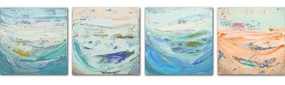 Four emotional seascapes