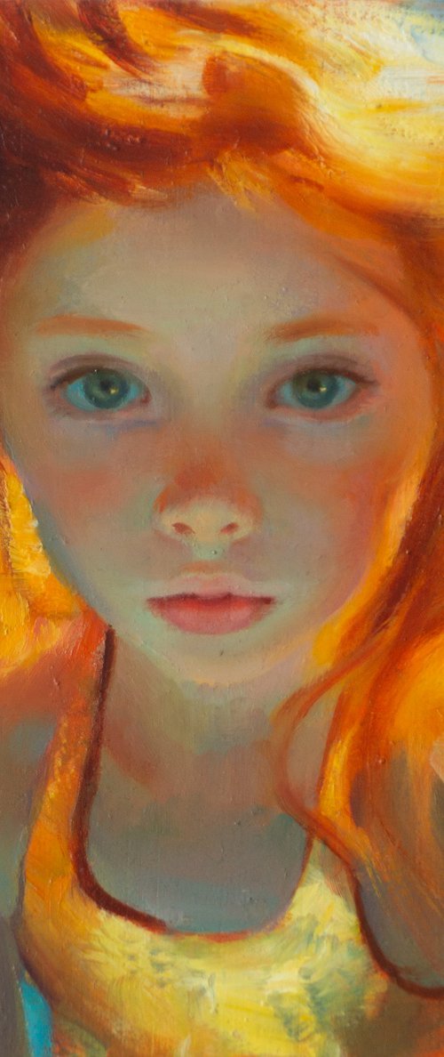 Immersion – Original Oil Painting by Anastasia Borodina