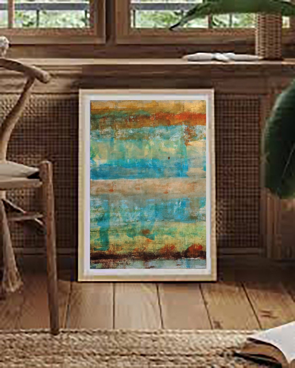 Quiet Sunday Morning By Susan Wooler, 17 X 23, Artwork For Sale On Artfinder