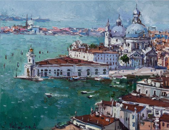 Venice Italy - Original Oil Painting