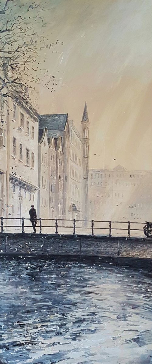 Thoughts Fall Like Leaves In The Amsterdam Breeze by Joseph  Charman