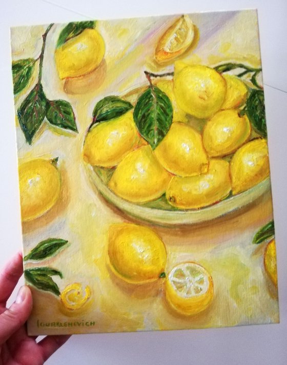 Lemons in a Bowl