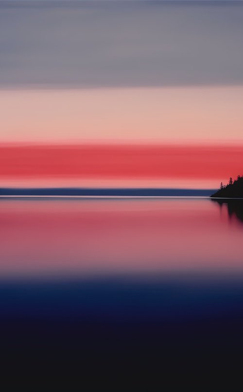 Echoes on the Water №4 by V+V Kniazievi