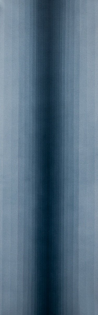 Geometric Abstract Acrylic Painting By Catia Goffinet, 17 X 51, Sides 1, Original Artwork