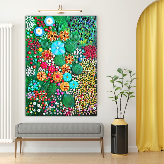 COLORFUL SUMMER GARDEN