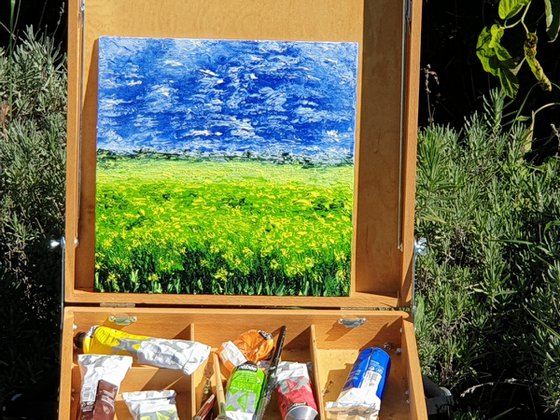 Green Yellow Field