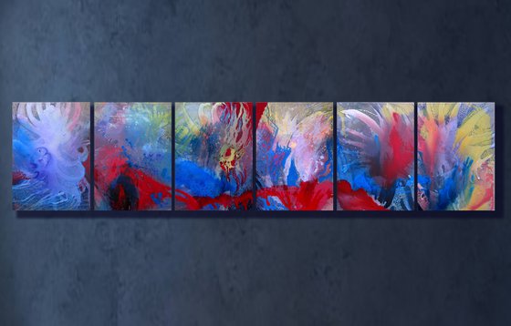 "A life" polyptych