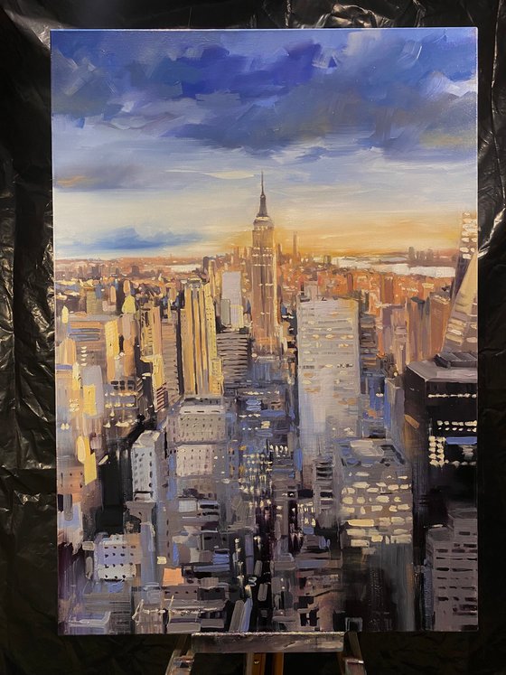 "New York"100x70