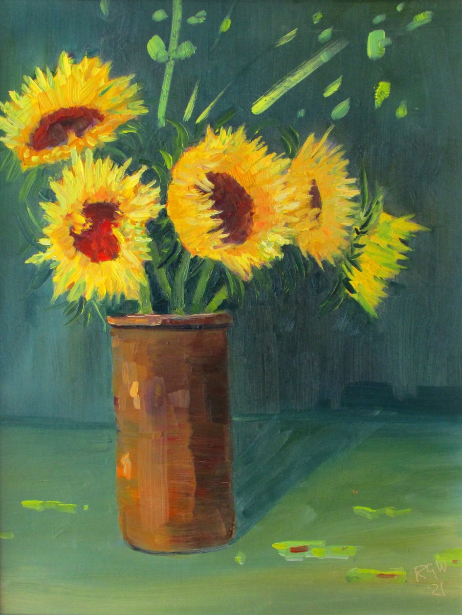 Sunflowers by Robert Wells