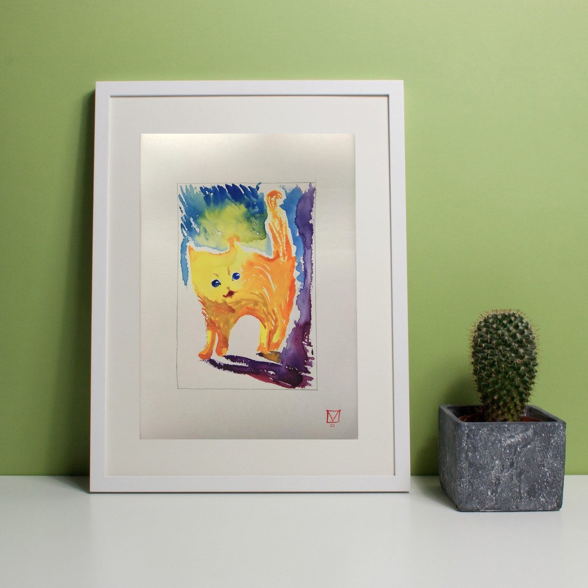 Impressionistic Drawing , Summer 38 By Marya, 5 X 7, Artwork For Sale On Artfinder