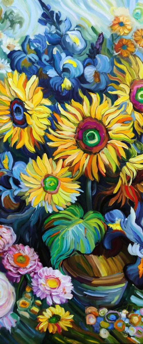 The Sunshine Patch of Van Gogh by Angie Wright