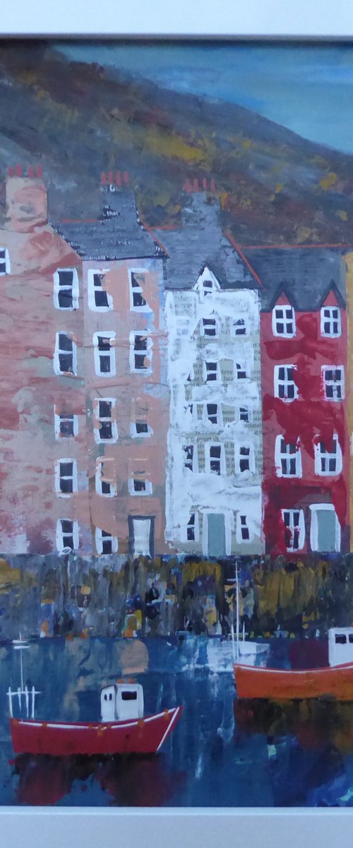 Tobermory Textures by Elaine Allender