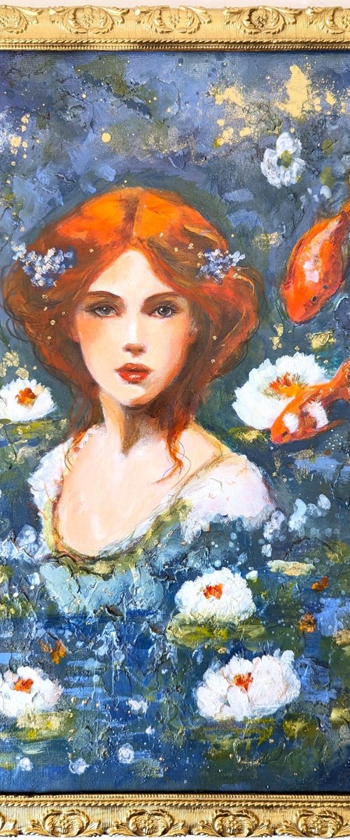 Evening Naiad. by Loetitia Pillault