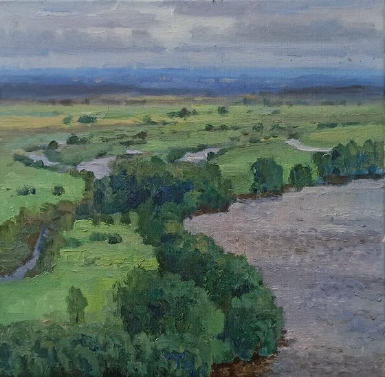 The Toyma River, after the rain