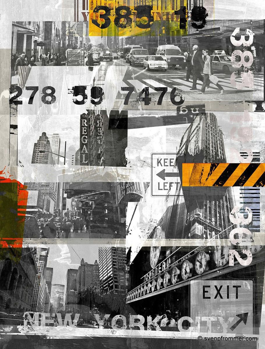 Urban And Pop Photograph , New York Urban Xi By Sven Pfrommer, 51 X 39, Artwork For Sale On Artfinder