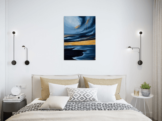 The moment before the storm