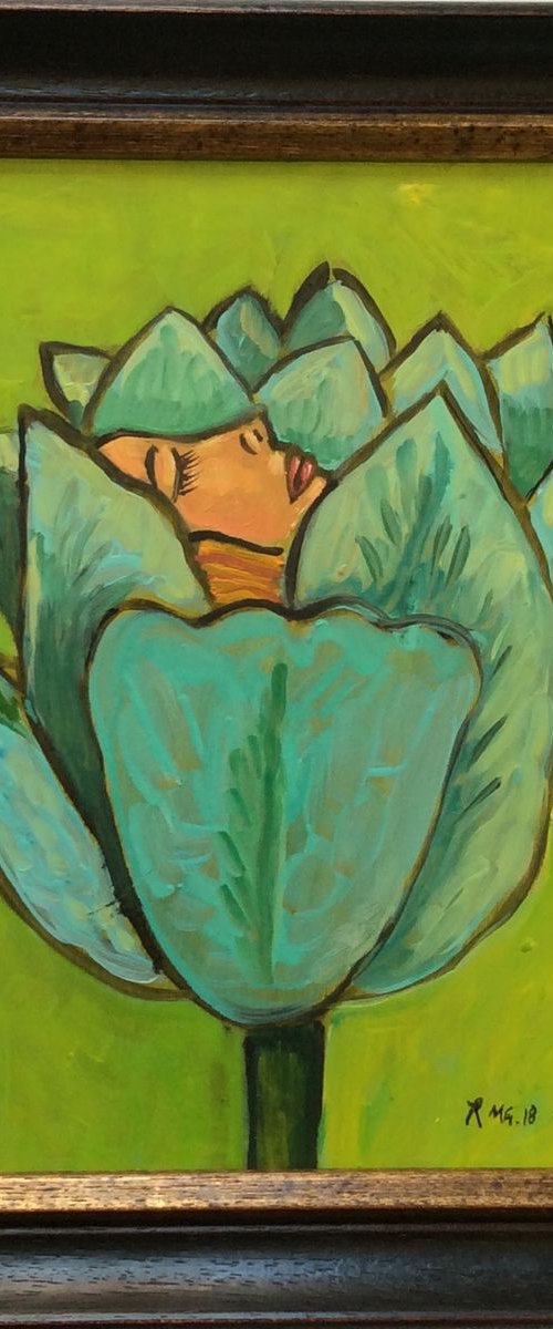 The Nourishing Flower by Roberto Munguia Garcia