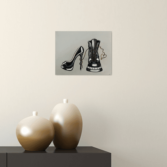 A couple of shoes