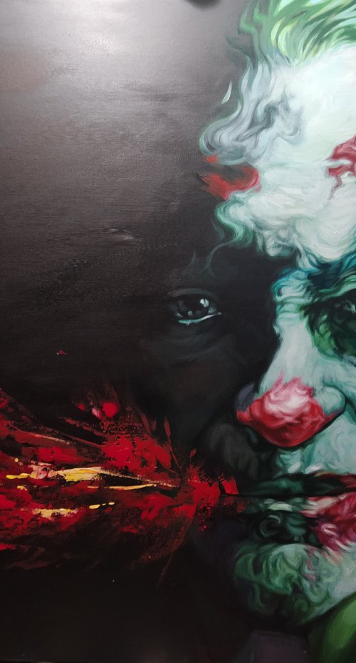 Clown  joker by Lesja Rygorczuk