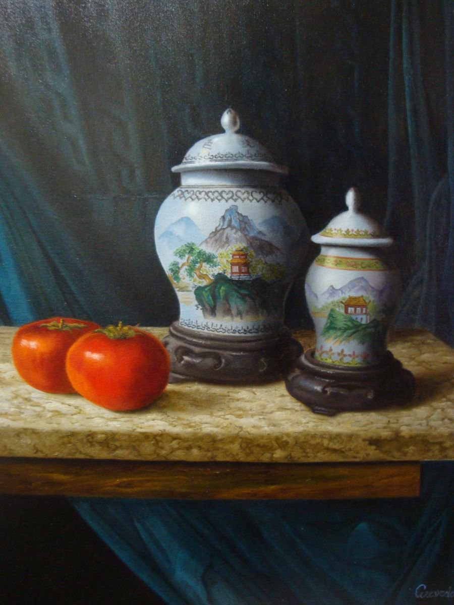 Vases and khakis by Luiz Henrique Azevedo
