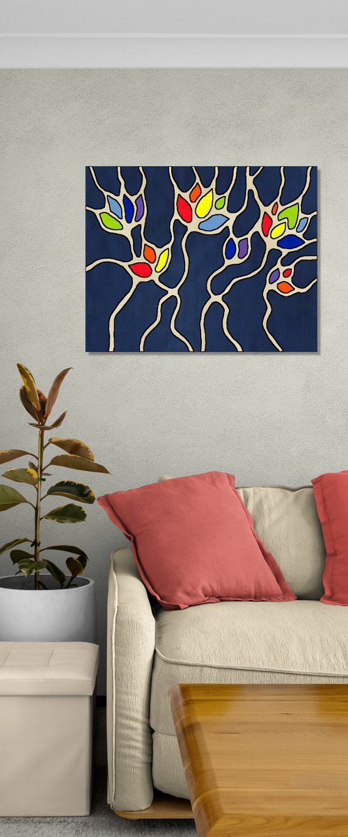 Joyful Flowers 09 – Christmas Collection by Marina Krylova