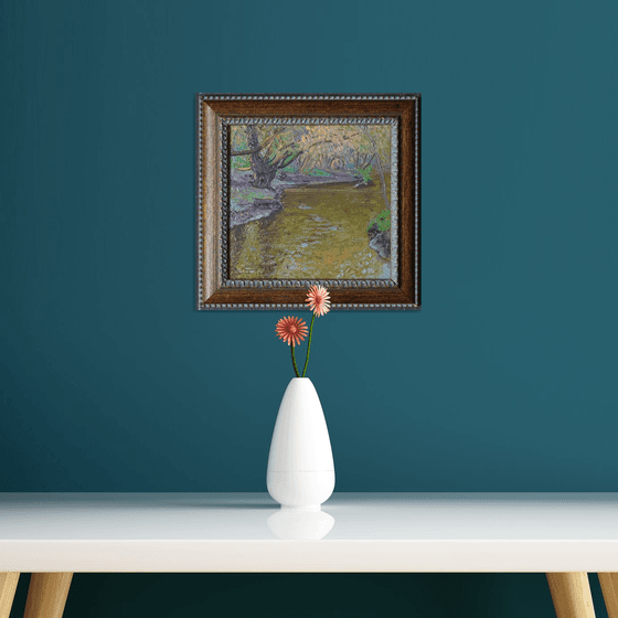 The Ponomarka River in April