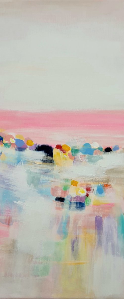Pastel Beach 2 by Wioletta Gancarz
