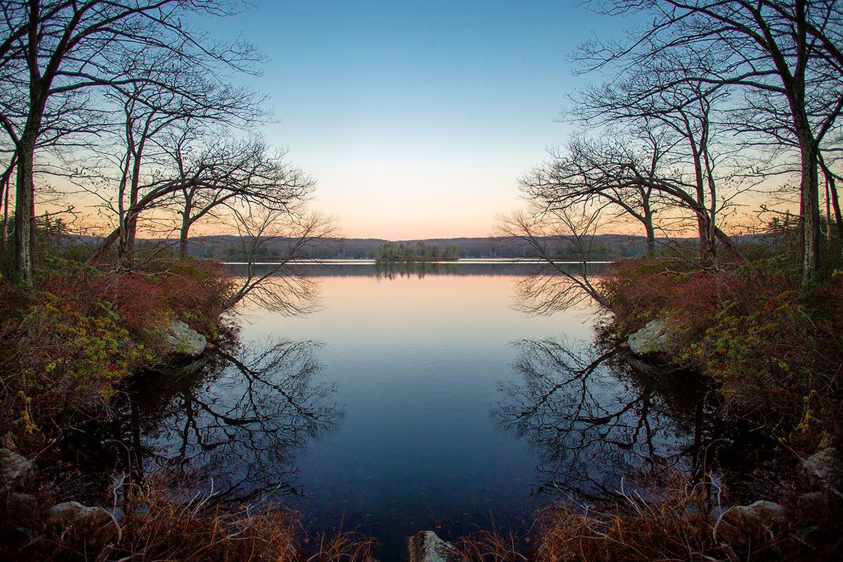 Photorealistic Landscape Photograph By Michael Filonow, 32 X 22", Harriman 17, Original Artwork