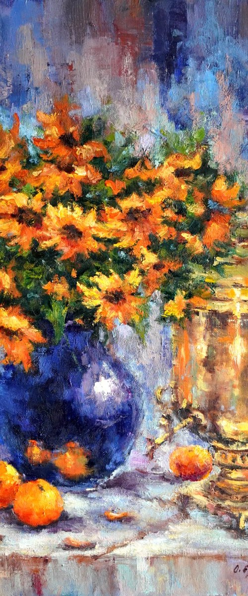 Still Life whith Samovar by Olga Egorov