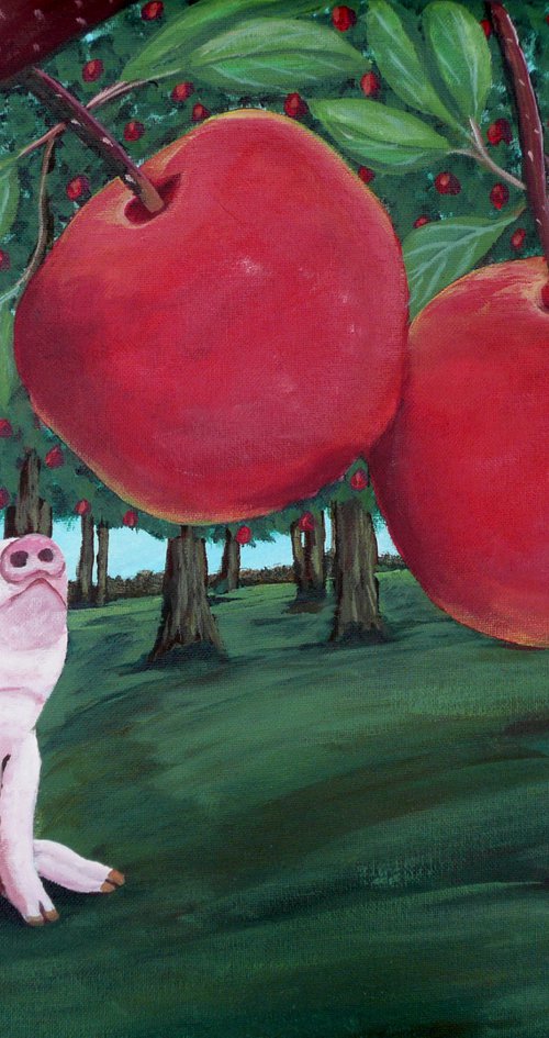 In a Pig's Eye by Dunphy Fine Art