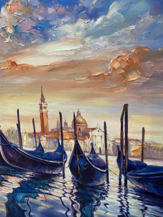 "Venice"original oil painting