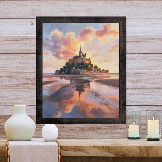 Mont Saint Michel in France