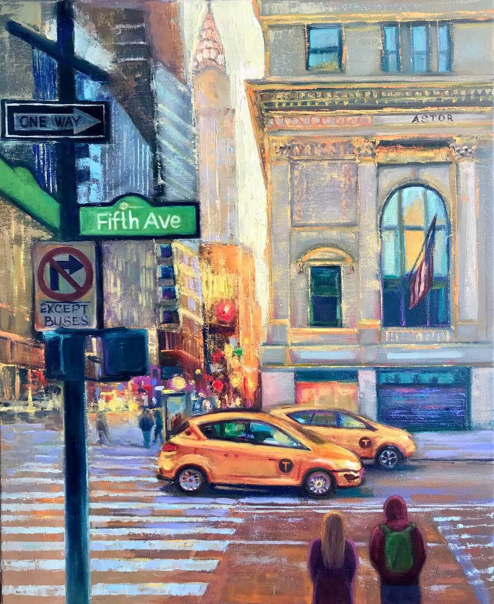 Streets of New York City by Nataliya Zagaruk