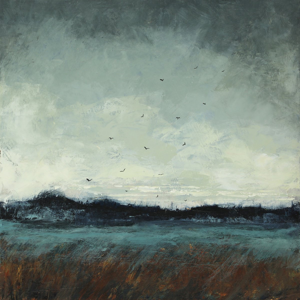 Gone To The Birds By Melinda Macdonald, 12 X 12, Artwork For Sale On Artfinder